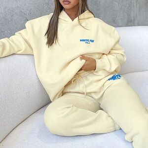 Butter Yellow Jogger Set